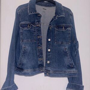 Classic Blue Denim Jacket for Women